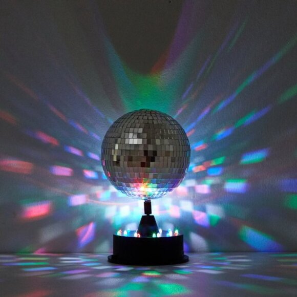 Disco Mirror Ball LED Party Light - Picture 2 of 5